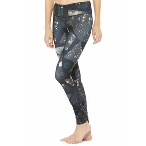 alo • Vapor Space Print Galaxy Legging Small S